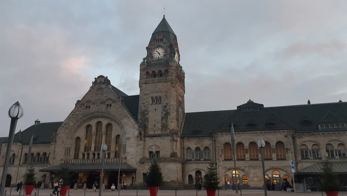 Station van Metz en het Wilhelminische keizerlijk kwartier