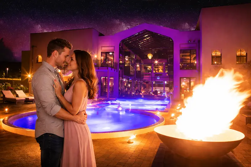 Détente en couple aux thermes près de la frontière allemande